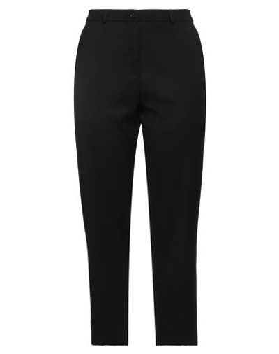 Etro Woman Pants Black Size 4 Virgin Wool, Recycled Polyacrylic In Black