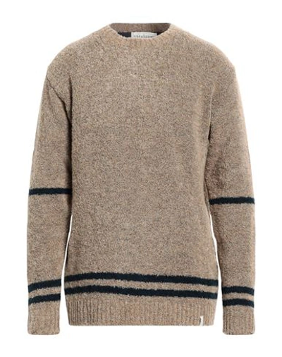Shop Bicolore® Bicolore Man Sweater Beige Size Xxl Wool, Polyester, Acrylic