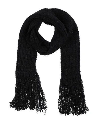 Shop Dolce & Gabbana Woman Scarf Black Size - Virgin Wool, Polyamide, Polyester, Acrylic, Alpaca Wool