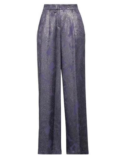 Shop Beatrice B Beatrice .b Woman Pants Light Purple Size 4 Viscose, Polyester