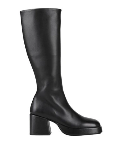Shop Marsèll Woman Boot Black Size 8 Calfskin