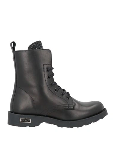Shop Cult Woman Ankle Boots Black Size 8 Leather