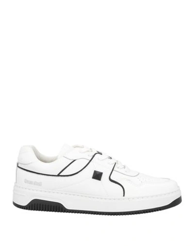 Shop Thoms Nicoll Man Sneakers White Size 8 Textile Fibers