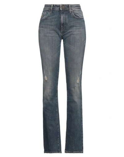 Shop Jacob Cohёn Woman Jeans Blue Size 31 Cotton, Elastane