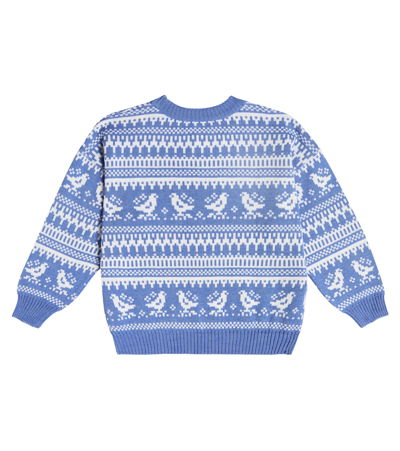 Shop Paade Mode Wool-blend Sweater In Blue