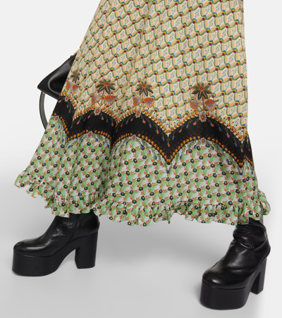 Etro Printed High-rise Maxi Skirt In Multicoloured