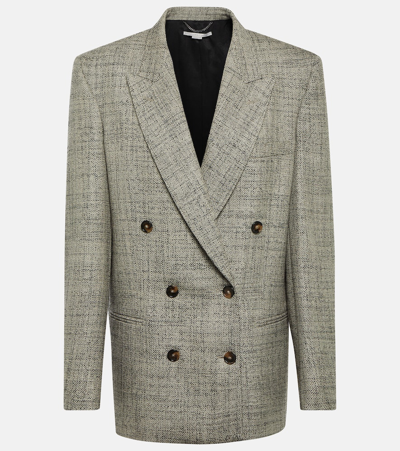 Shop Stella Mccartney Wool Blazer In Grey