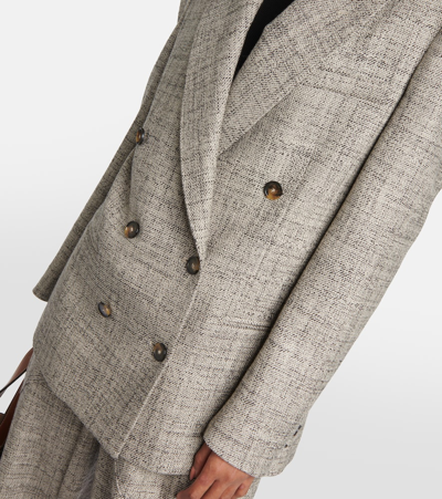 Stella Mccartney Blazer Aus Wolle In Grey