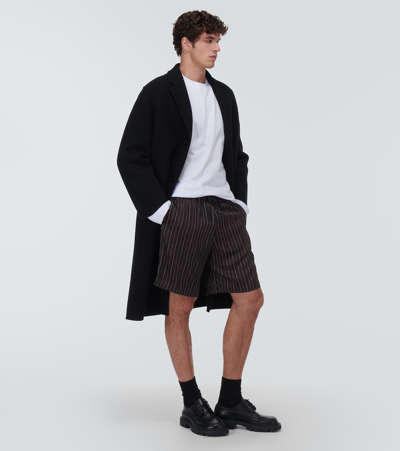 Dries Van Noten White Mock Neck Long Sleeve T-shirt In 1 White