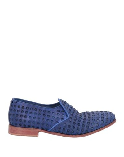 Shop Jp/david Woman Loafers Blue Size 6.5 Soft Leather