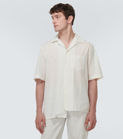 Shop Lanvin Cotton Poplin Shirt In White