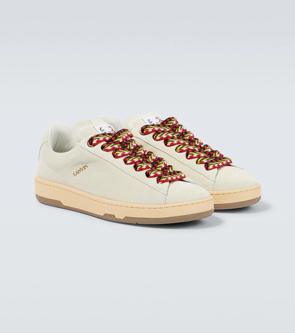 LANVINランバンLite Curb Low-Top Sneakersスニーカー Lanvin Lite Curb Sneakers In White | ModeSens