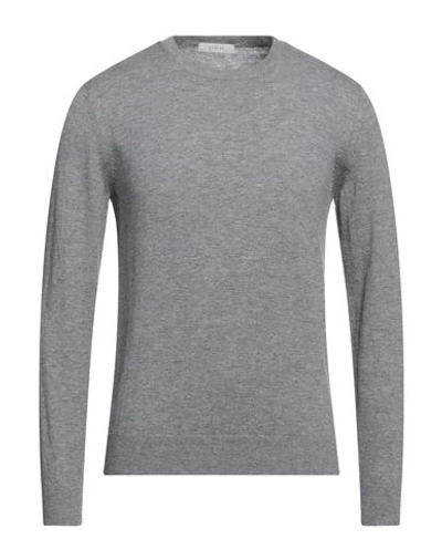 Shop Diktat Man Sweater Light Grey Size 3xl Merino Wool