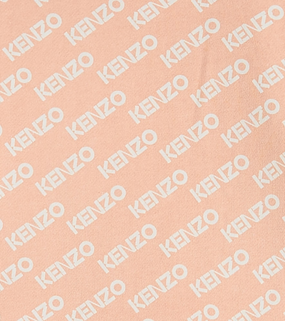 Shop Kenzo Logo Cotton Sweatshirt In Pink