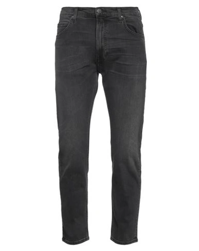 Shop Lee Man Denim Pants Steel Grey Size 31w-30l Cotton, Elastane