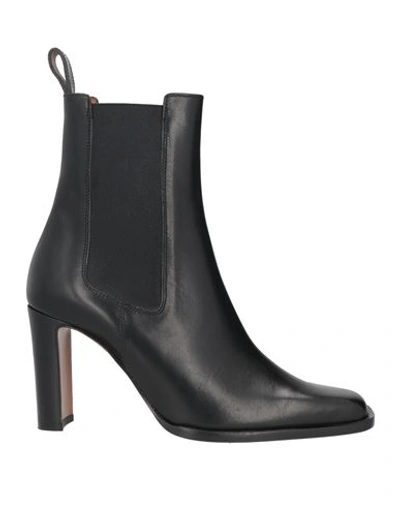 Shop Atp Atelier Woman Ankle Boots Black Size 11 Cowhide
