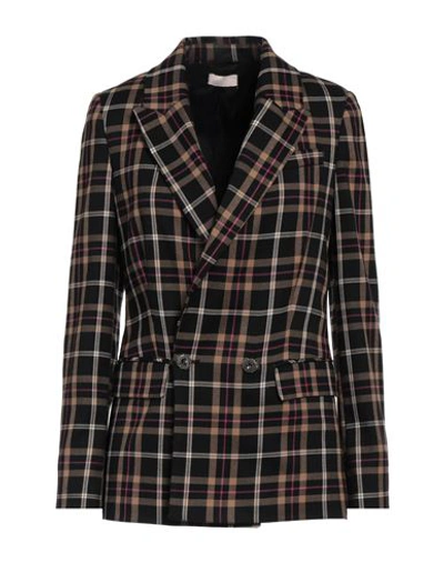Liu •jo Woman Blazer Black Size 2 Polyester, Viscose, Elastane In Black