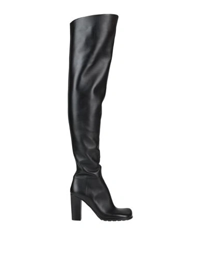 Shop Bottega Veneta Woman Boot Black Size 7.5 Soft Leather