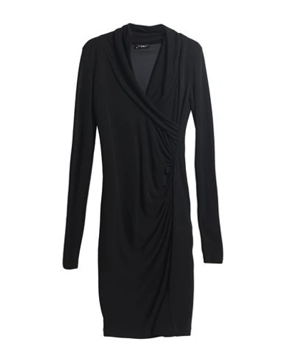 Shop Byblos Woman Midi Dress Black Size 4 Viscose