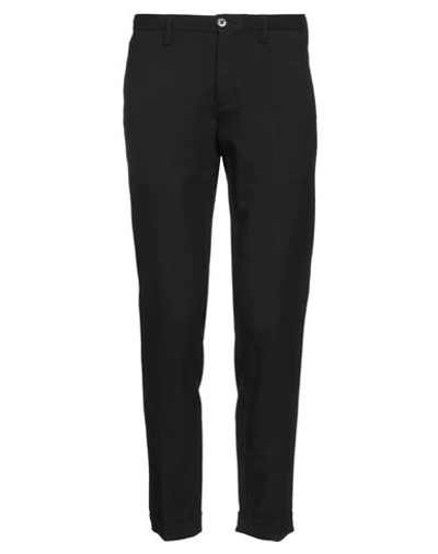 At.p.co At. P.co Man Pants Black Size 38 Polyamide, Virgin Wool, Viscose, Elastane In Black