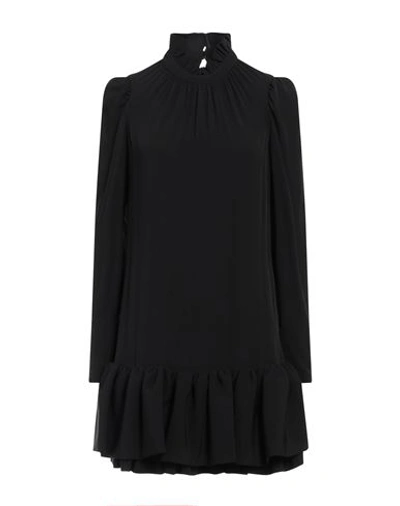Shop Rabanne Woman Mini Dress Black Size 8 Acetate, Viscose