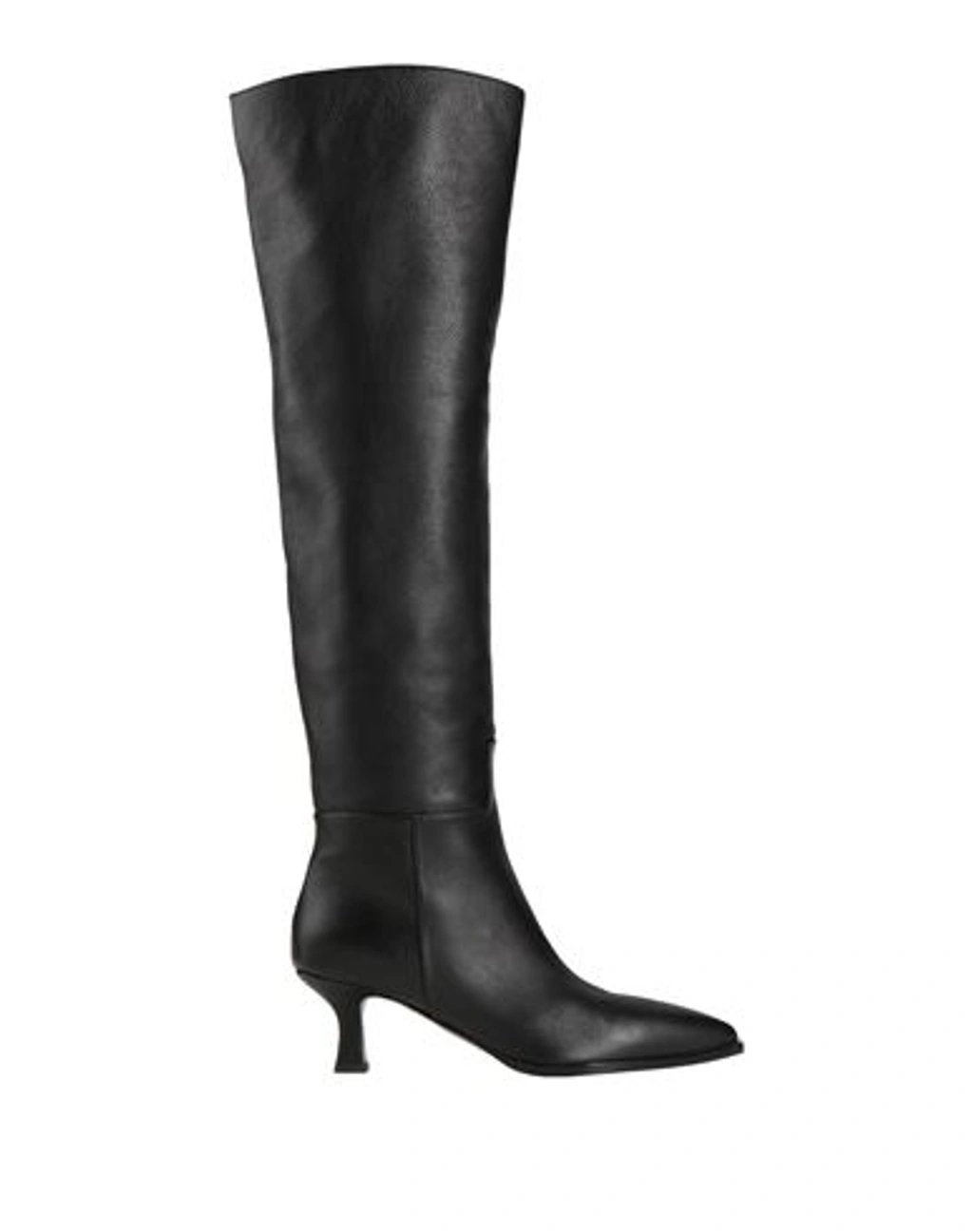 ロングブーツ 3JUIN BEA SMOOTH LEATHER OVER-THE-KNEE BOOTS 3Juin Over-the-knee Leather Boots With Point Women's Toe