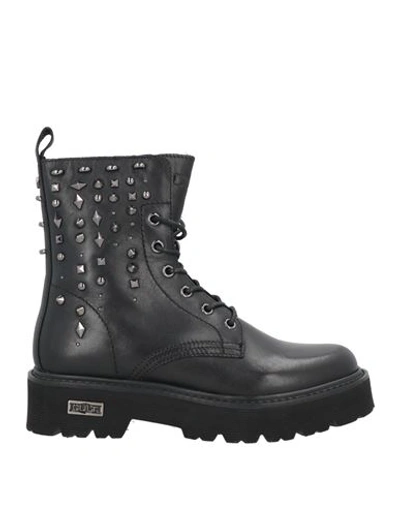 Shop Cult Woman Ankle Boots Black Size 6 Soft Leather