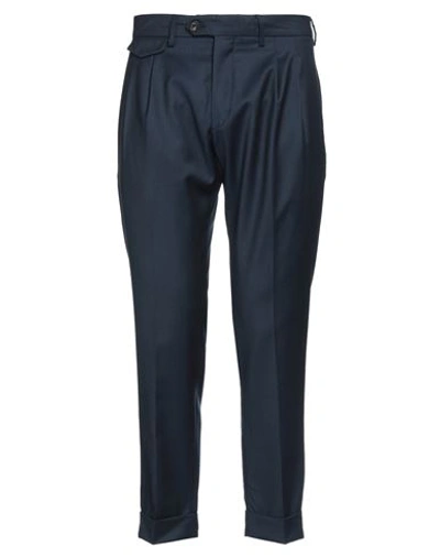 Shop Martin Zelo Man Pants Navy Blue Size 38 Wool
