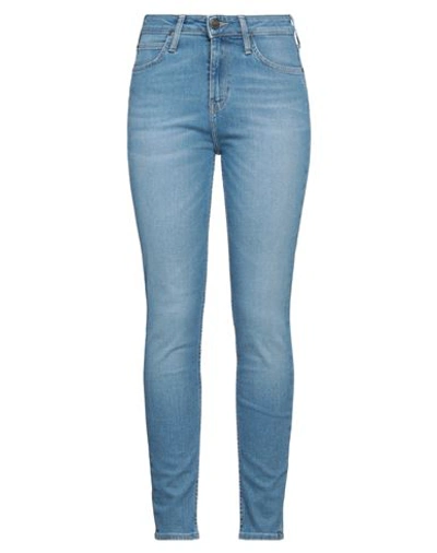 Shop Lee Woman Jeans Blue Size 25w-31l Cotton, Polyester, Elastane