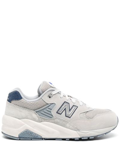 Shop New Balance 580 Low-top Sneakers In Grey