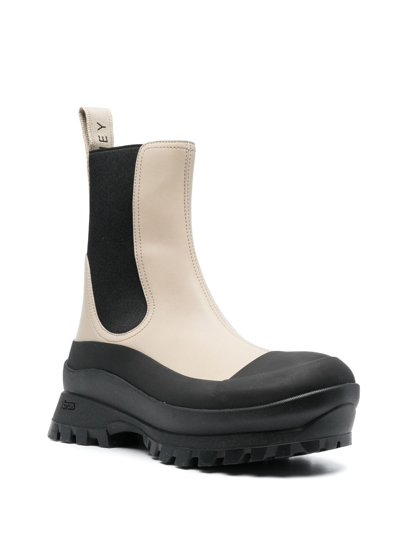 Stella Mccartney Slip-on Ankle Boots In Neutrals