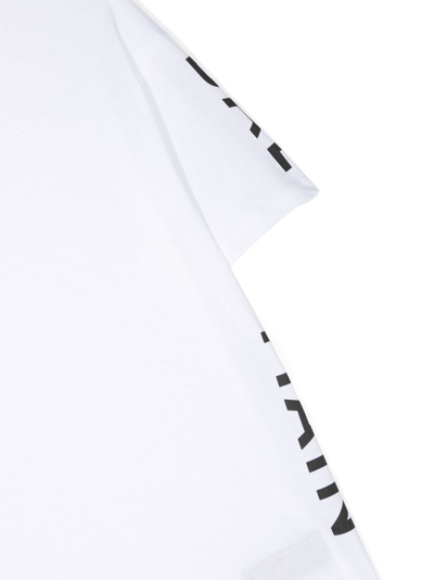 Balmain Logo-print Cotton T-shirt In White