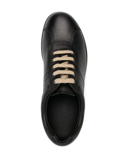 Camper Low-top Lace-up Trainers In Black