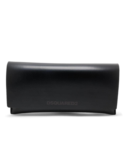 Dsquared2 Crystal-embellished Cat-eye Sunglasses In Black