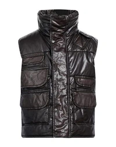 Shop Dsquared2 Man Jacket Lead Size 40 Cotton, Elastane In Grey