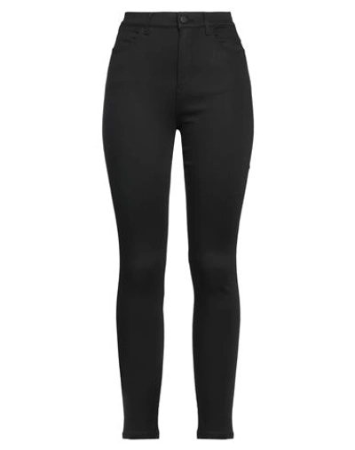 Shop Wrangler Woman Pants Black Size 25w-32l Polyester, Modacrylic, Elastane