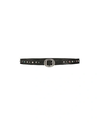 Shop Campomaggi Woman Belt Black Size 39.5 Cowhide