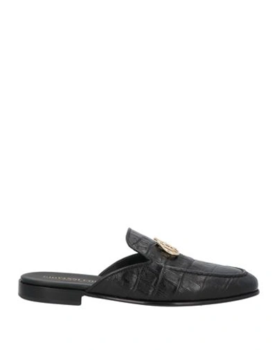 Shop Giovanni Conti Man Mules & Clogs Black Size 9 Soft Leather