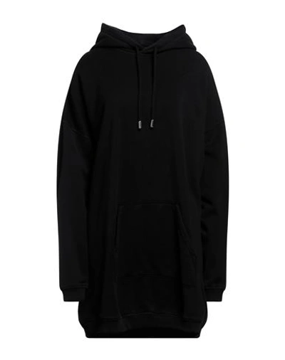 Shop Dsquared2 Woman Sweatshirt Black Size M Cotton