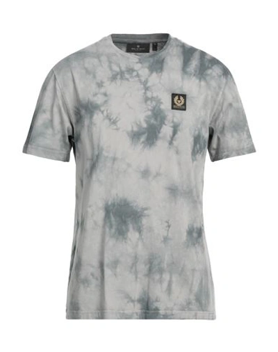 Shop Belstaff Man T-shirt Grey Size M Cotton