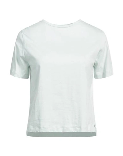 Shop Aragona Woman T-shirt Sky Blue Size 8 Cotton