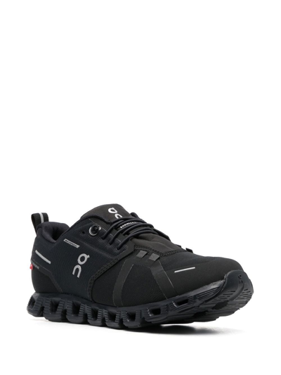 Shop On Running Cloud 5 Waterproof Running Sneakers In Black