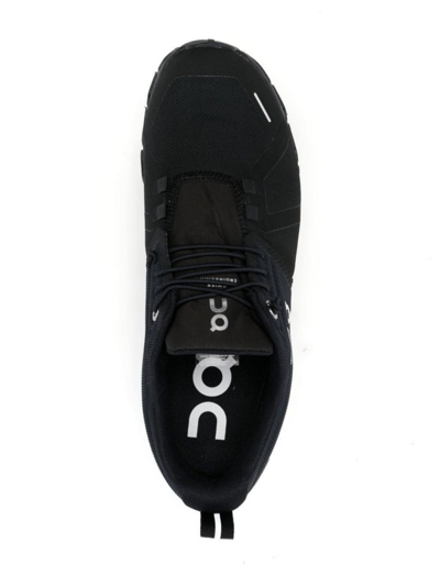 Shop On Running Cloud 5 Waterproof Running Sneakers In Black