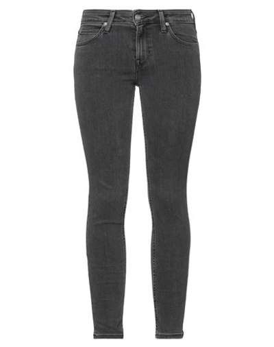 Shop Lee Woman Jeans Black Size 27w-31l Cotton, Polyester, Elastane
