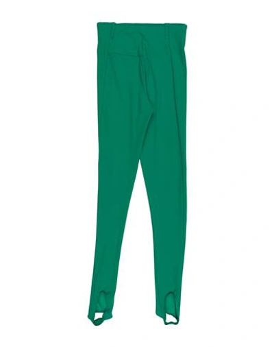 Shop Dorothee Schumacher Woman Leggings Green Size 0 Polyamide, Elastane