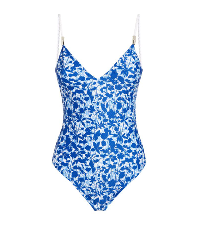 Shop Heidi Klein Floral One-piece Swimsuit In Multi