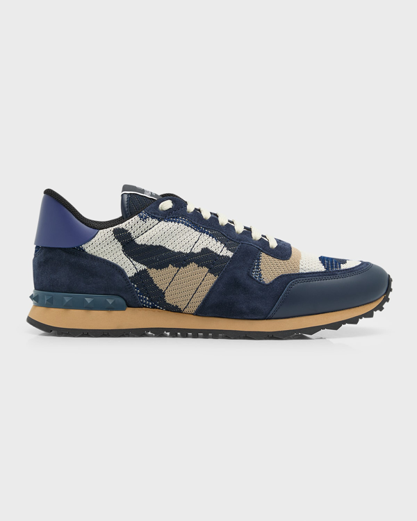 Valentino Rockrunner Grey Indigo Camo