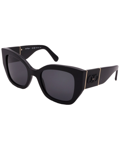 Shop Ferragamo Women's Sf1045/s 51mm Sunglasses In Black