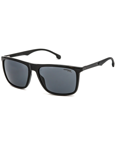 Shop Carrera Men's 8032/s 57mm Sunglasses In Black