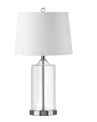 Jonathan Y Designs Walsh 25in Glass Table Lamp